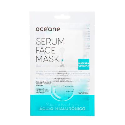 Máscara Facial com Ácido Hialurônico Océane – Sérum Face Mask