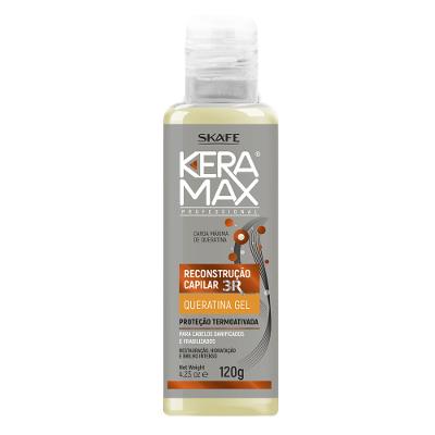 Queratina Gel Skafe -  Keramax Reconstrução Capilar 3R