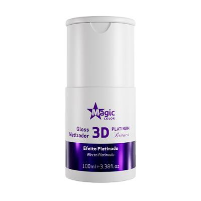 Matizador Magic Color 3D Platinum Branco