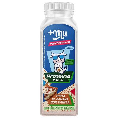 Proteína Vegetal +Mu Performance Banana com Canela