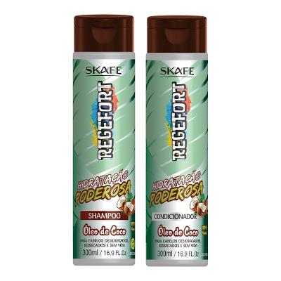 Skafe Regefort Hidratação Poderosa Óleo de Coco Kit – Shampoo e Condicionador