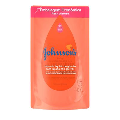 Sabonete Líquido Refil Johnson’s - Da Cabeça aos Pés