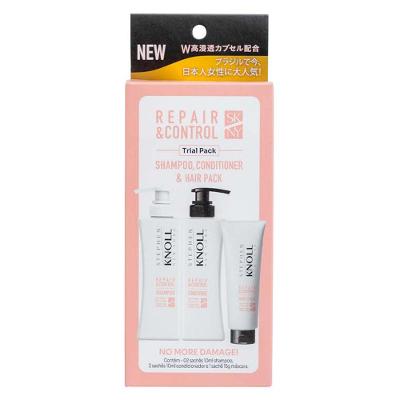 Stephen Knoll Repair & Control Trial Pack Kit – Shampoo + Condicionador + Máscara