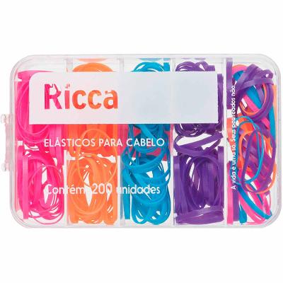 Elásticos Coloridos com Case Ricca