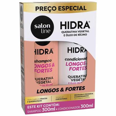 Salon Line Hidra Longos e Fortes Kit - Shampoo + Condicionador