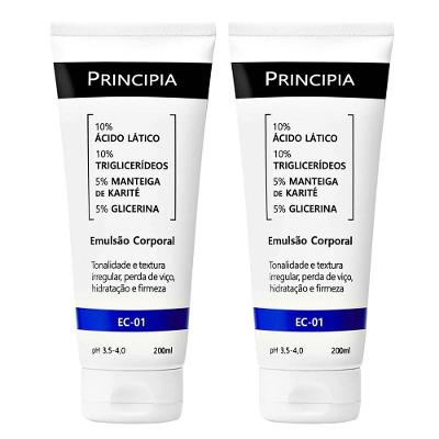 Principia EC-01 Kit – Emulsão Corporal com 2 Unidades