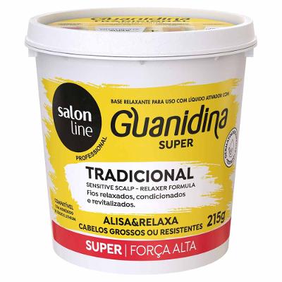 Guanidina Tradicional Salon Line Super Forte Alisa e Relaxa