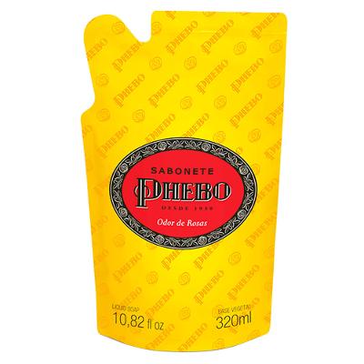 Refil Sabonete Líquido Odor de Rosas Phebo