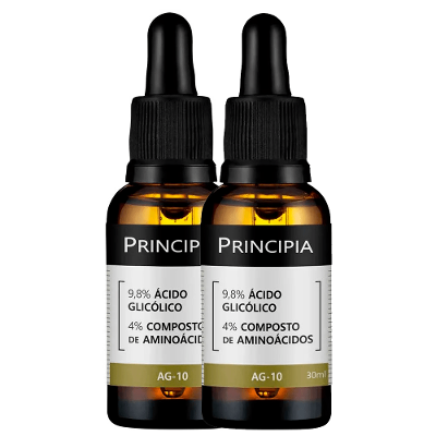 Principia AG-10 Kit – Sérum Facial com 2 Unidades