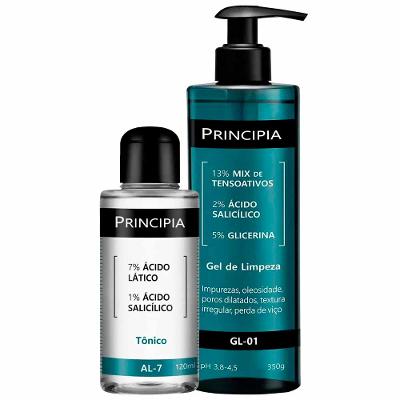 Principia Kit – Gel de Limpeza + Tônico Facial