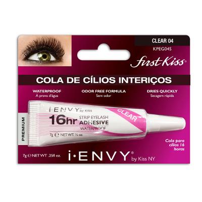 Cola para Cílios 16hr Strip Eyelash Adhesive Waterproof First Kiss - Cola para Cílios Postiços
