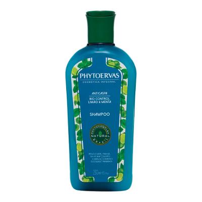 Phytoervas Bio Control Limão e Menta – Shampoo Anticaspa