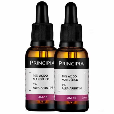Principia AM-10 Kit – Sérum Facial 10 Ácido Mandélico com 2 Unidades
