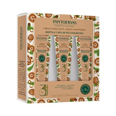 Phytoervas Babaçu e Macadâmia Ampola de Tratamento Restaurador