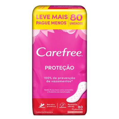 Protetor Diário Carefree Proteção com Perfume Leve 80 pague 60