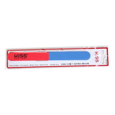 Lixa de Unhas Kiss New York – Lixa 4 em 1 Extra Brilho