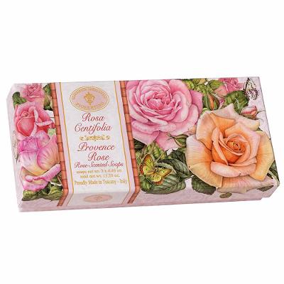 Kit Sabonete Solido Fiorentino Rosas 3x125g