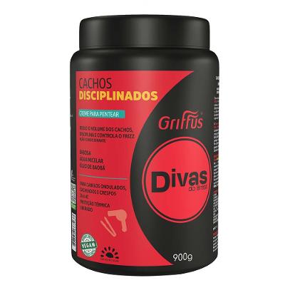 Griffus Divas do Brasil Disciplinados Creme para Pentear