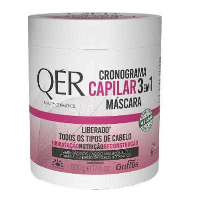 Griffus Qer Cronograma Capilar 3 em 1 Máscara