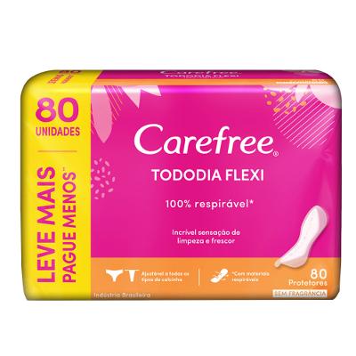 Protetor Diário Carefree – Todo Dia Flexi Sem Fragrância