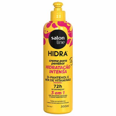 Salon Line Hidra D-Pantenol Creme Para Pentear 3 em 1
