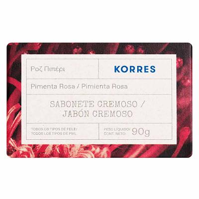 Sabonete em Barra Korres – Pimenta Rosa