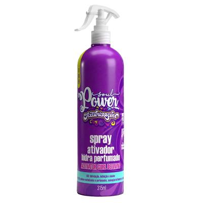 Soul Power Hidra Perfumado Texturações Spray Fixador