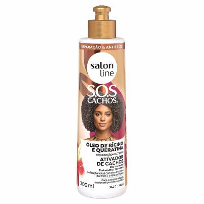 Salon Line SOS Óleo de Rícino e Queratina Ativador