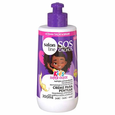 Salon Line SOS Kids Nutrição Super Oléos Creme de Pentear