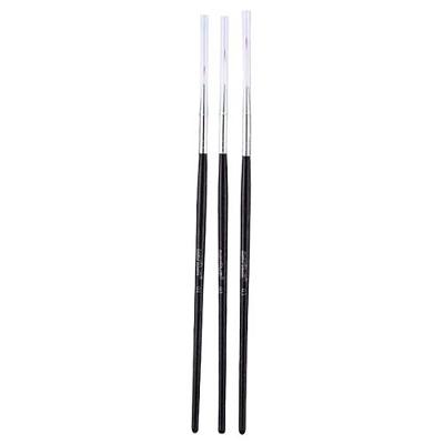 Macrilan B708 Kit – 3 Pincéis para Unhas Artísticas