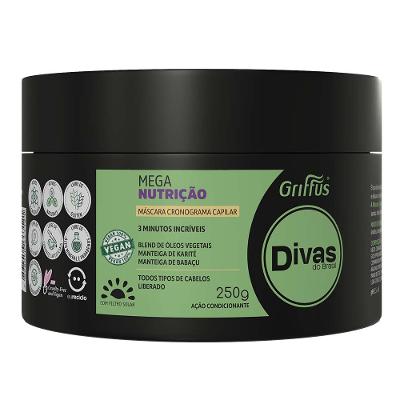 Griffus Divas do Brasil Máscara de Nutrição