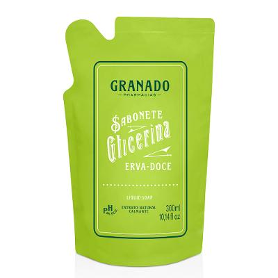 Refil Sabonete Líquido Glicerina Granado - Erva Doce