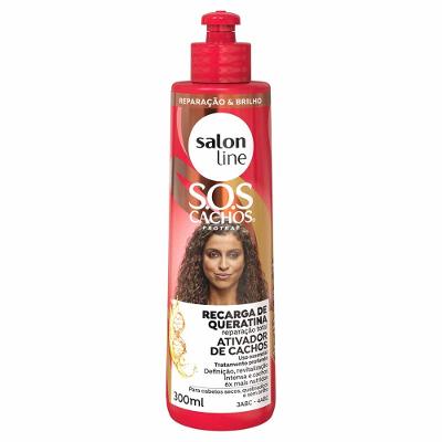 Salon Line Ativador Recarga de Queratina Reparação Total