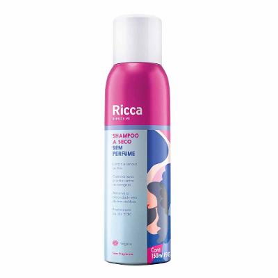 Ricca Sem Perfume Shampoo a Seco