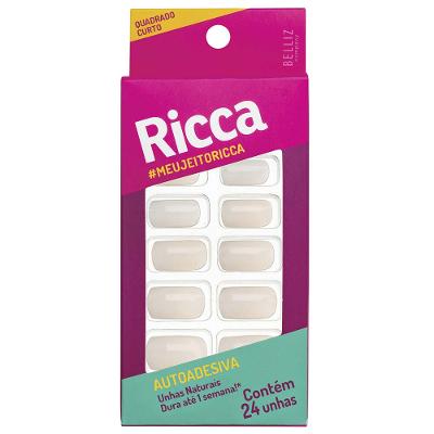 Unhas Postiças Ricca - Autoadesivas Naturais