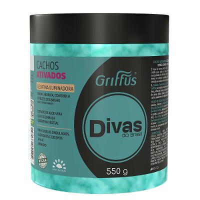 Griffus Divas do Brasil Cachos Ativados Gelatina