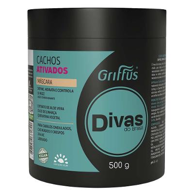 Griffus Divas do Brasil Cachos Ativados Máscara