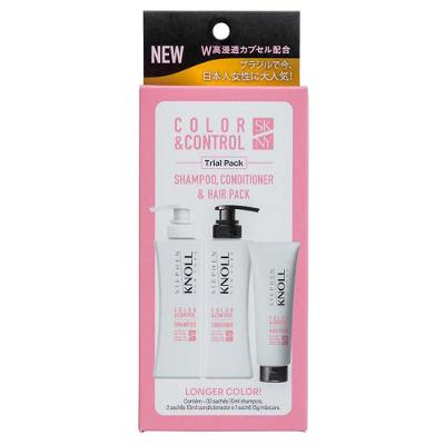 Stephen Knoll Color & Control Trial Pack Shampoo Kit – Shampoo + Condicionador + Máscara