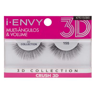 Cílios Postiços Kiss Ny I-Envy Crush 3D 155