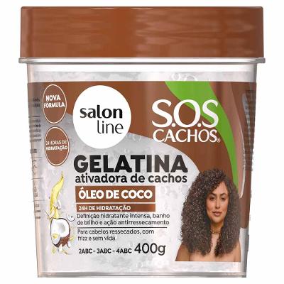 Salon Line SOS Óleo de Coco Gelatina