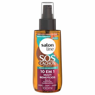 Salon Line SOS Cachos 10 em 1 Multibenefícios Óleo