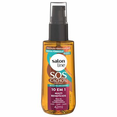 Salon Line SOS Cachos 10 em 1 Multibenefícios Óleo