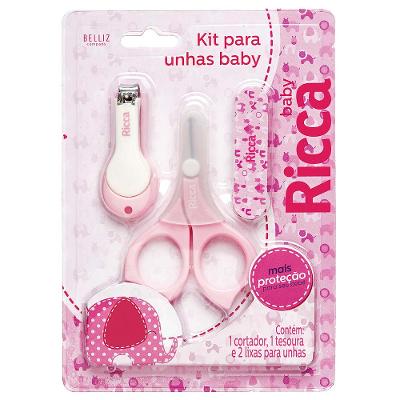 Kit Manicure Ricca Baby Colors