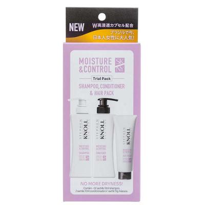 Stephen Knoll Moisture E Control Trial Pack Kit – Shampoo + Condicionador + Máscara