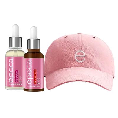 Época by Dermage Kit – Época de Iluminar 30ml + Época de Tratar 30ml + Boné Época Cosméticos