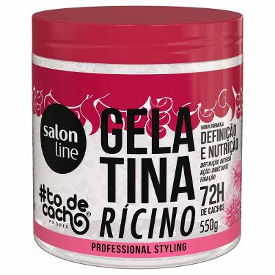 Salon Line  #Todecacho Definição e Nutrição Gelatina Óleo de Rícino