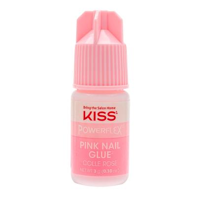 Cola de unhas Postiças Kiss New York Pink