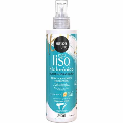 Spray Defrizante Protetor Térmico Salon Line Meu Liso Hialurônico Ultra-Hidratação