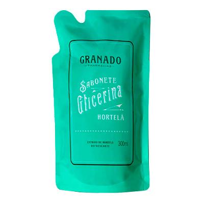 Refil Sabonete Líquido Granado Glicerina Hortelã