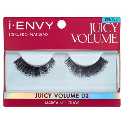 Cílios Postiços Juicy Volume 02 First Kiss - Cílios Postiços